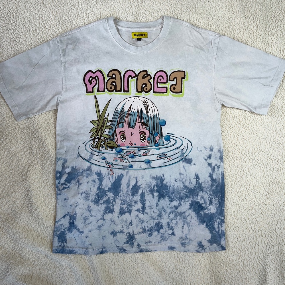 Market Pond Tie-Dye T-Shirt Men's L